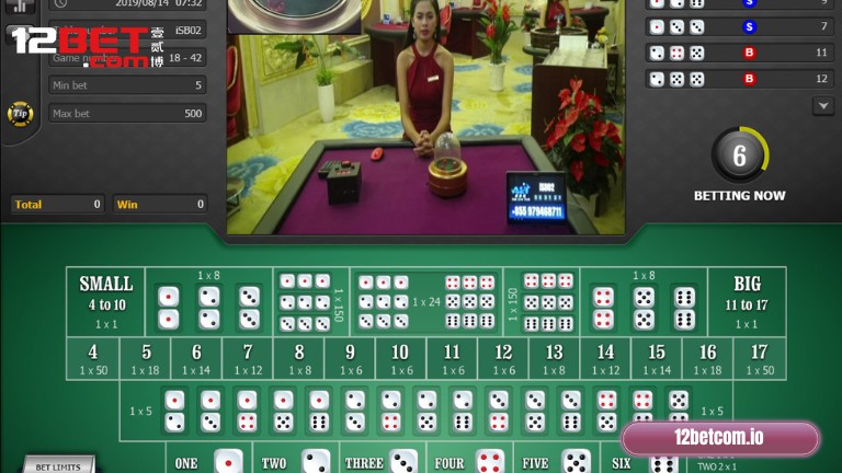 Các bước tham gia Sicbo tại nhà cái 12Bet