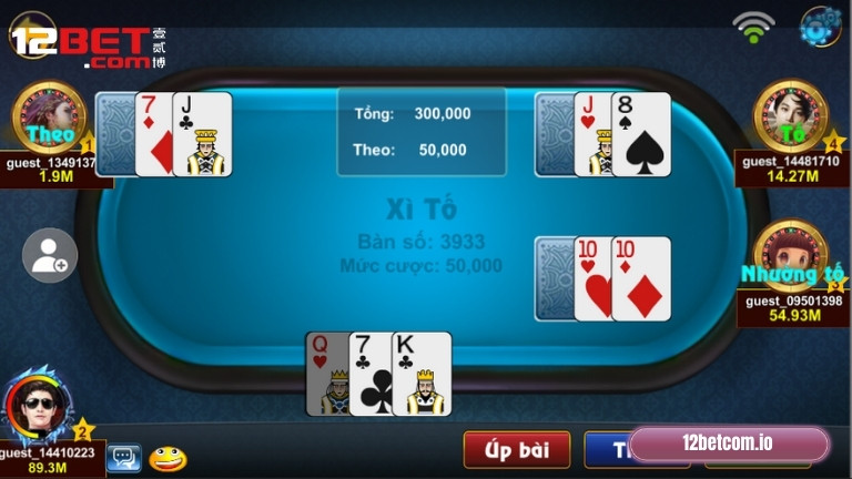 Giới thiệu cơ bản về Xì Tố 12Bet