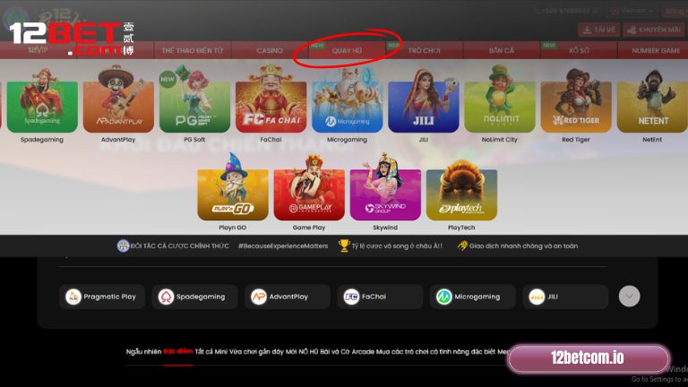 Giới thiệu về Nổ Hũ 12Bet