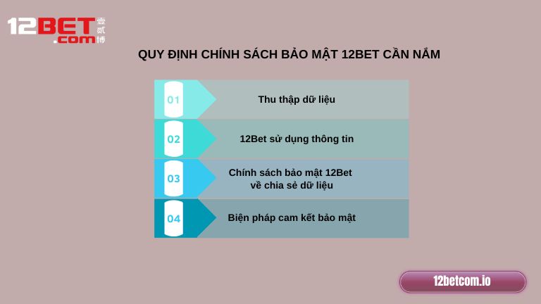 Quy định chính sách bảo mật 12Bet cần nắm