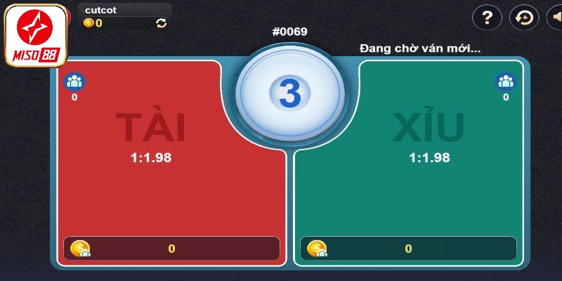 Đăng ký chơi Tài Xỉu Miso88 không mất phí