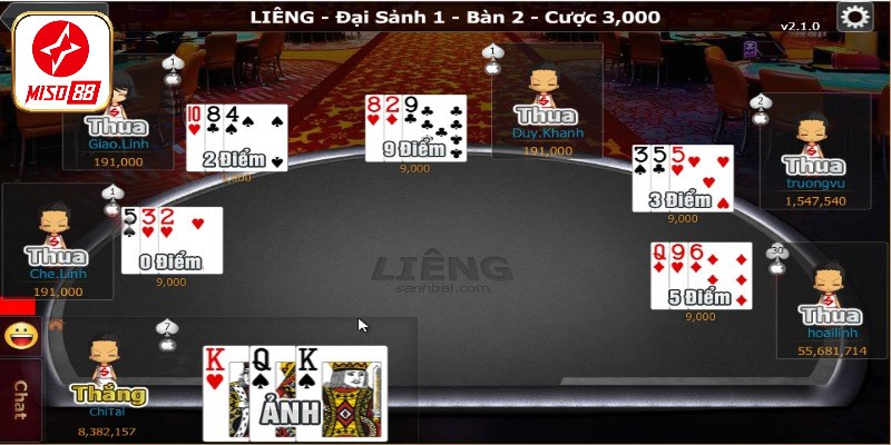 Mẹo chơi Liêng tăng cơ hội thắng