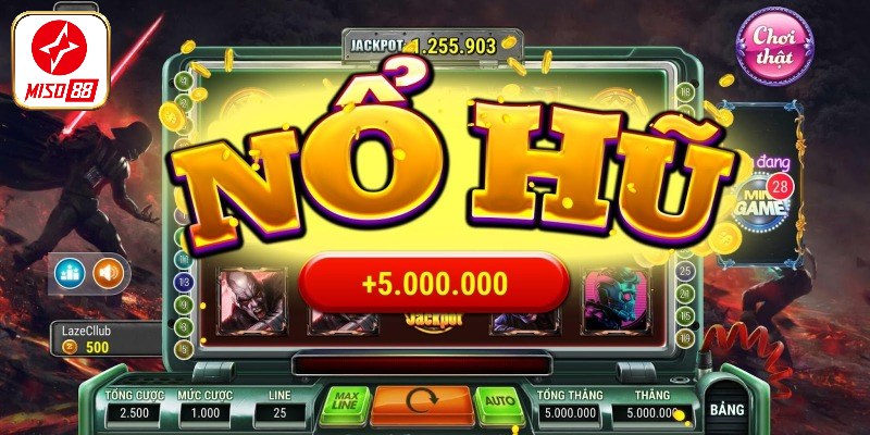 Nổ Hũ Siêu Tốc Xanh Chín, Trúng Jackpot Cao Tại Miso88