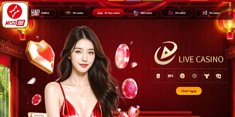 Sảnh casino PA nhiều game hot